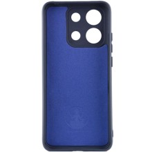 Чохол Silicone Cover Lakshmi Full Camera (A) для Xiaomi Poco X6 Pro – Синій