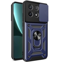 Ударопрочный чехол Camshield Serge Ring для Xiaomi Poco X6 Pro – Синий