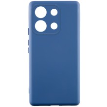 Чохол Silicone Cover Lakshmi Full Camera (AA) для Xiaomi Poco X6 Pro – Синій