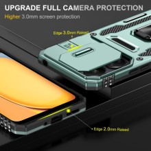 Ударопрочный чехол Camshield Army Ring для Xiaomi Poco X6 Pro – Зеленый