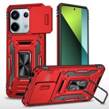 Ударопрочный чехол Camshield Army Ring для Xiaomi Poco X6 Pro – Красный