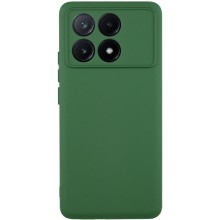 Чехол Silicone Cover Lakshmi Full Camera (A) для Xiaomi Poco X6 Pro (Зеленый)