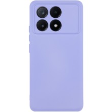 Чехол Silicone Cover Lakshmi Full Camera (A) для Xiaomi Poco X6 Pro (Сиреневый)