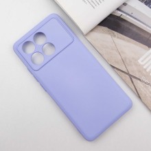 Чехол Silicone Cover Lakshmi Full Camera (A) для Xiaomi Poco X6 Pro – Сиреневый