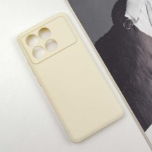 Чехол Silicone Cover Lakshmi Full Camera (A) для Xiaomi Poco X6 Pro – Песочный