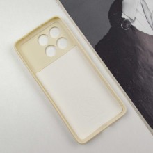 Чехол Silicone Cover Lakshmi Full Camera (A) для Xiaomi Poco X6 Pro – Песочный