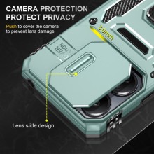 Ударостійкий чохол Camshield Army Ring для Xiaomi Poco X6 Pro – Зелений