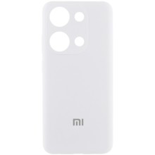 Чехол Silicone Cover Lakshmi Full Camera (AA) with logo для Xiaomi Poco X6 Pro – Белый