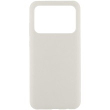 Чехол Silicone Cover Lakshmi (AAA) для Xiaomi Poco X6 Pro (Белый)
