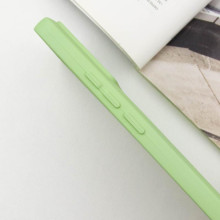 Чехол TPU GETMAN Liquid Silk Full Camera для Xiaomi Poco X6 Pro – Зеленый