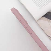 Чехол TPU GETMAN Liquid Silk Full Camera для Xiaomi Poco X6 Pro – Розовый