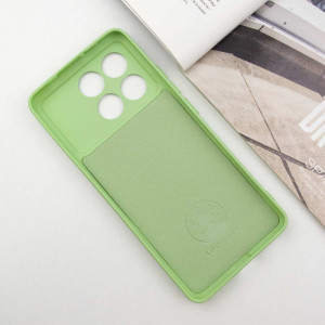 Чохол Silicone Cover Lakshmi Full Camera (A) для Xiaomi Poco X6 Pro – Зелений
