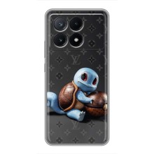 Брендновые Чехлы для Xiaomi POCO X6 Pro (5G) - (PREMIUMPrint) (Черепашка)