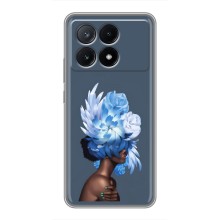 Чехлы (ART) Цветы на Xiaomi POCO X6 Pro (5G) (VPrint) (Квіти на голові)