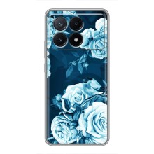 Чехлы (ART) Цветы на Xiaomi POCO X6 Pro (5G) (VPrint) (Блактині бутони)