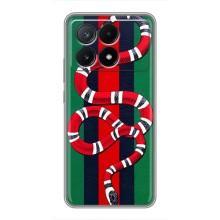 Чохли  GUCCI для ПОКО Х6 Про (5G) (AlphaPrint)