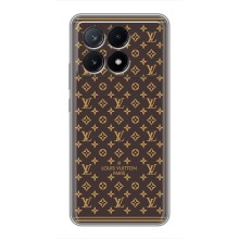 Чехлы Луи Витон для Xiaomi POCO X6 Pro (5G) (AlphaPrint - LOUIS VUITTON) (обои LV)