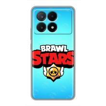 Чехлы Brawl Stars для Xiaomi POCO X6 Pro (5G) (AlphaPrint)