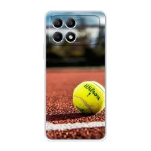 Чехлы с принтом Спортивная тематика для Xiaomi POCO X6 Pro (5G) (Теннисный корт)