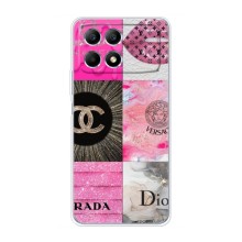 Чехол (Dior, Prada, YSL, Chanel) для Xiaomi POCO X6 Pro (5G) (Модница)