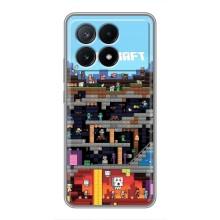 Чохол Майнкрафт на Xiaomi POCO X6 Pro (5G) (AlphaPrint) Minecraft