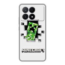 Чохол Майнкрафт на Xiaomi POCO X6 Pro (5G) (AlphaPrint) Minecraft