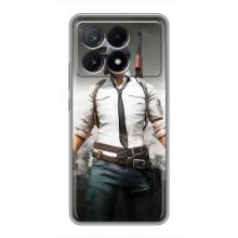 Чеjхол PUBG для ПОКО Х6 Про (5G) (AlphaPrint) – Пабг мен