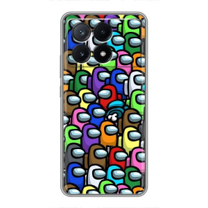 Чехол Амонг Ас для Xiaomi POCO X6 Pro (5G) (AlphaPrint)