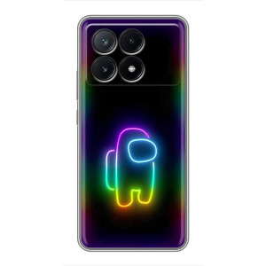 Чехол Амонг Ас для Xiaomi POCO X6 Pro (5G) (AlphaPrint)