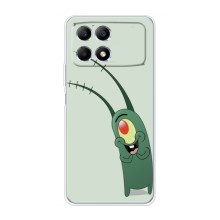 Чехол с картинкой "Одноглазый Планктон" на Xiaomi POCO X6 Pro (5G) (Милый Планктон)