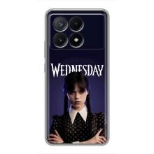 Чехлы Венсдей на Xiaomi POCO X6 Pro (5G) Уэнсдей (AlphaPrint) (Wednesday)