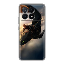 Чохол дракон Беззубик для Xiaomi POCO X6 Pro (5G) – Політ Беззубика