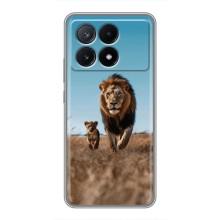 Чехол Король лев на ПОКО Х6 Про (5G) – Мусафа и Симба