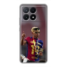 Чохол з футболістом Ламін Ямаль Xiaomi POCO X6 Pro (5G)