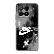 Чехол с логотипом Найк на Xiaomi POCO X6 Pro (5G) – Найк дымчатый