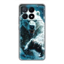 Чохол з картинкою 'Хижаки' для Xiaomi POCO X6 Pro (5G) – Ведмідь