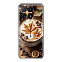 Чохол з унікальним дизайном 'Осінь з кавою' для Xiaomi POCO X6 Pro (5G) – Пряна кава