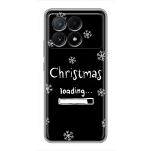 Рождественские, Праздничные Чехлы для ПОКО Х6 Про (5G) (Christmas loading)