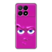 Чохли (ТПУ) (смішні стікери) для Xiaomi POCO X6 Pro (5G) – Хитра мордочка