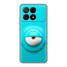 Чохли (ТПУ) (смішні стікери) для Xiaomi POCO X6 Pro (5G) – Одноглазик