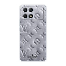 Текстурний Чохол Louis Vuitton для Поко Х6 Про (5G) – Білий ЛВ