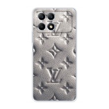 Текстурный Чехол Louis Vuitton для Поко Х6 Про (5G) (Бежевый ЛВ)