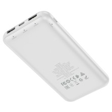 Портативное зарядное устройство Power Bank Hoco J82 Easylink 10000 mAh – Белый