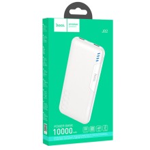 Портативное зарядное устройство Power Bank Hoco J82 Easylink 10000 mAh – Белый