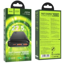 Портативний зарядний пристрій Power Bank Hoco J101A Astute PD20W+22.5W 20000 mAh – Black