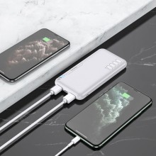 Портативное зарядное устройство Power Bank Hoco J82 Easylink 10000 mAh – Белый