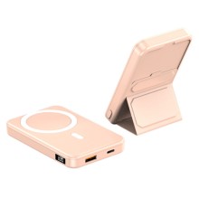 Портативное зарядное устройство Power Bank JJT-A27-1 PD20W+QC 22.5W с БЗУ 10000 mAh – Pink