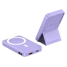 Портативное зарядное устройство Power Bank JJT-A27-1 PD20W+QC 22.5W с БЗУ 10000 mAh – Purple