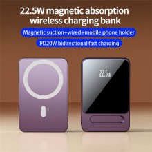 Портативное зарядное устройство Power Bank JJT-A77 PD20W+QC 22.5W с БЗУ 10000 mAh – Purple