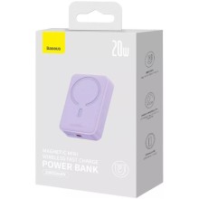 Портативное ЗУ Power Bank Baseus Magnetic Mini OS 20W c БЗУ 10000 mAh (PPCX110105) – undefined